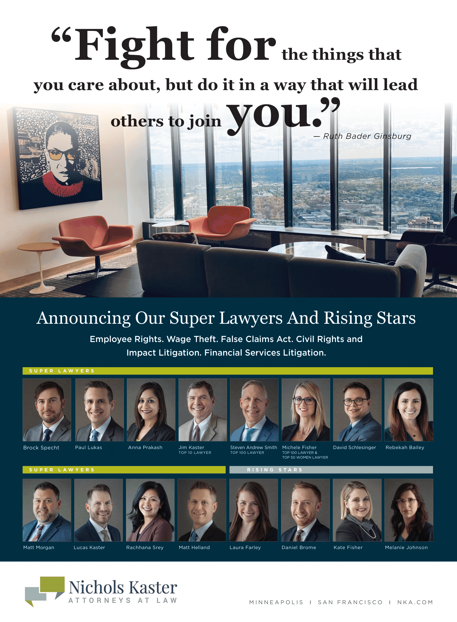 Super Lawyers and Rising Stars